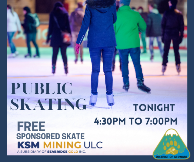 Sponsored Public Skating Tonight!